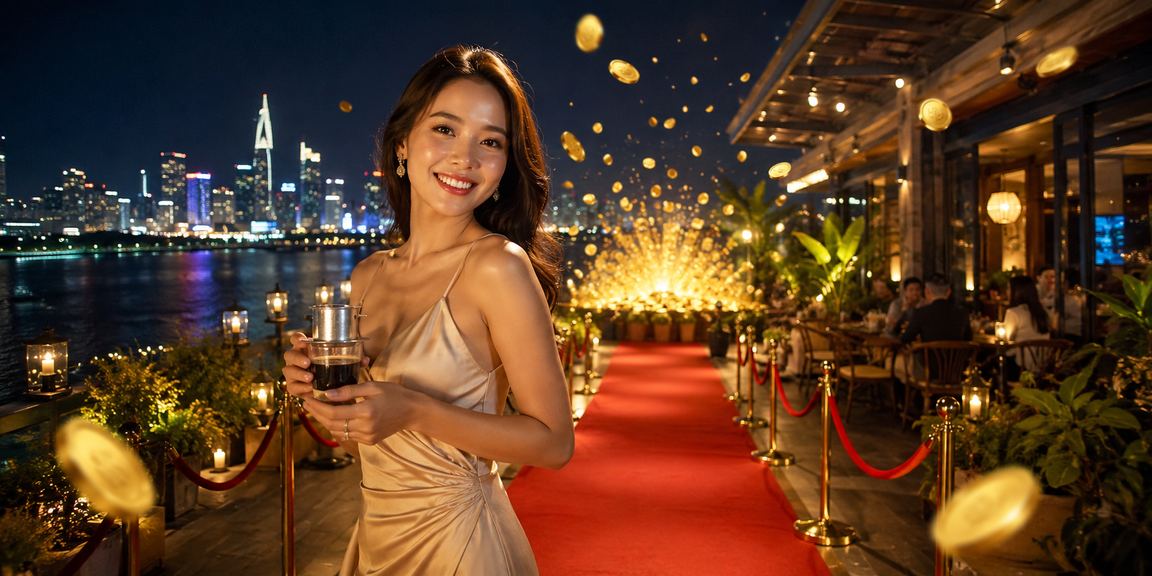 Khách hàng tại Sài Gòn sử dụng mã voucher khuyến mãi casino